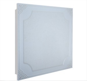 Ofis İçin Kare Alüminyum Tavan Tasarımları, 300x300, 600x600mm Özel Kalınlıkta