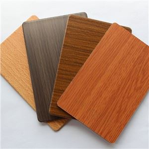 İç Cephe Kaplama için 3/4mm Ahşap Alüminyum Kompozit Panel